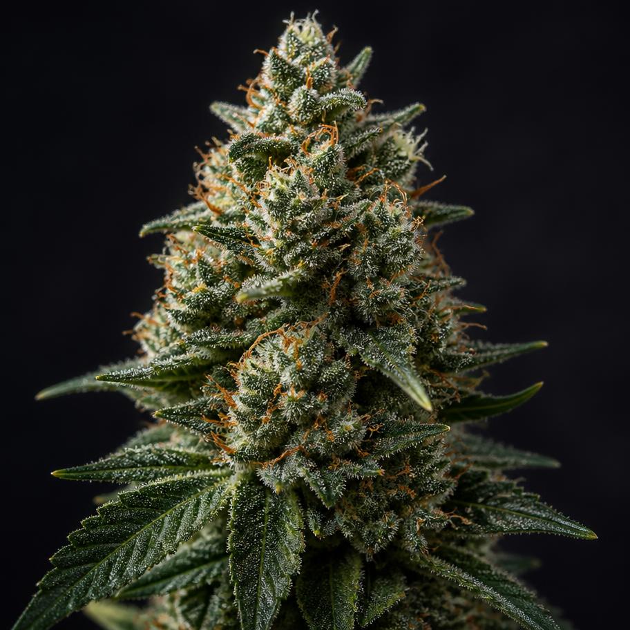 Large emerald cannabis cola